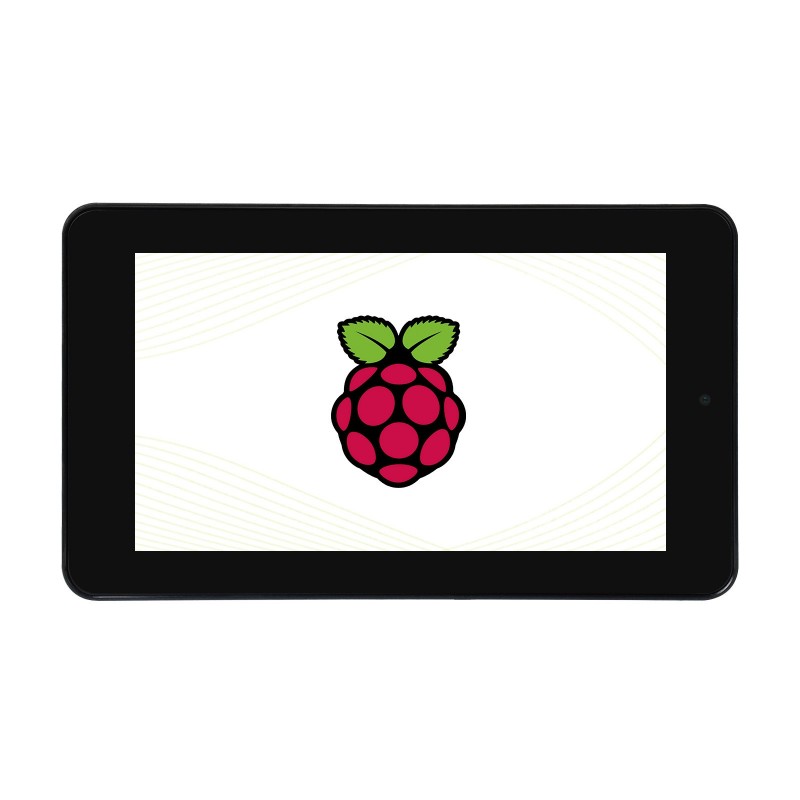 7inch DSI LCD - wyświetlacz LCD TFT 7" z ekranem dotykowym i kamerą dla Raspberry Pi + obudowa