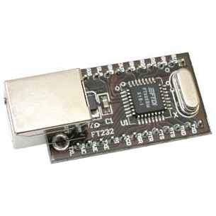 ZL2USB - konwerter UART-USB z układem FT232BM firmy FTDI