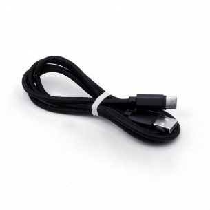 USB type A cable - USB type C 1m black