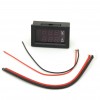 LED panel meter module 100V voltmeter + 10A ammeter