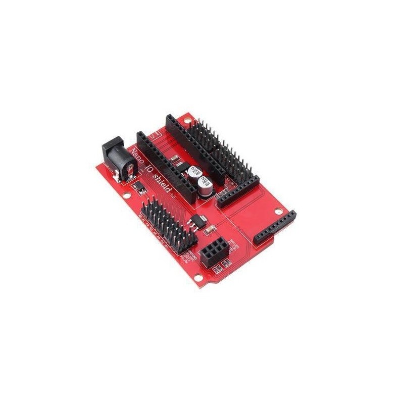 Base board for Arduino Nano with XBee and NRF24L01 sockets