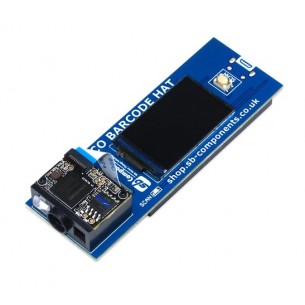 Barcode HAT - module with barcode scanner for Raspberry Pi Pico