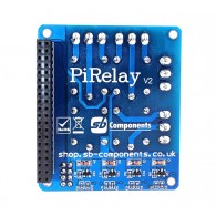PiRelay v2 Relay Shield - 4-kanałowy moduł z przekaźnikami dla Raspberry Pi