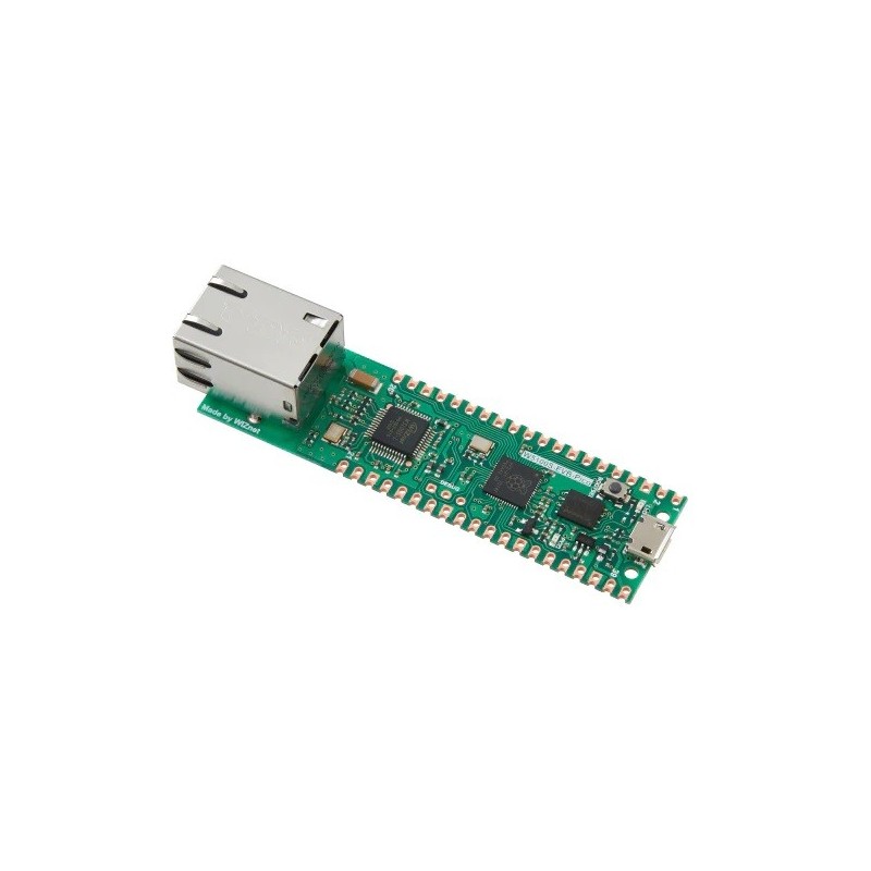 W5100S-EVB-Pico - board with RP2040 microcontroller and W5100S Ethernet