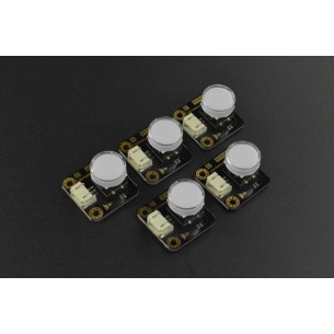 Gravity: LED Button - moduł z przyciskiem i podświetleniem LED (5 sztuk)