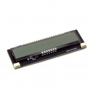 STEMMA QT Turing Complete Labs 10 Digit Monochrome LCD Display - module with 10-digit LCD