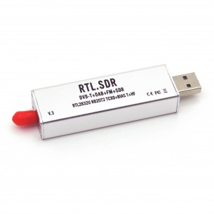 RTL SDR 500kHz-1766MHz radio receiver (Compatible)