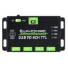 USB TO 4CH TTL - 4-kanałowy, przemysłowy konwerter USB-UART