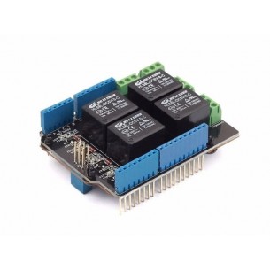 Relay Shield v3.0 - module with 4 relays for Arduino
