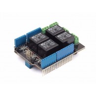Relay Shield v3.0 - module with 4 relays for Arduino