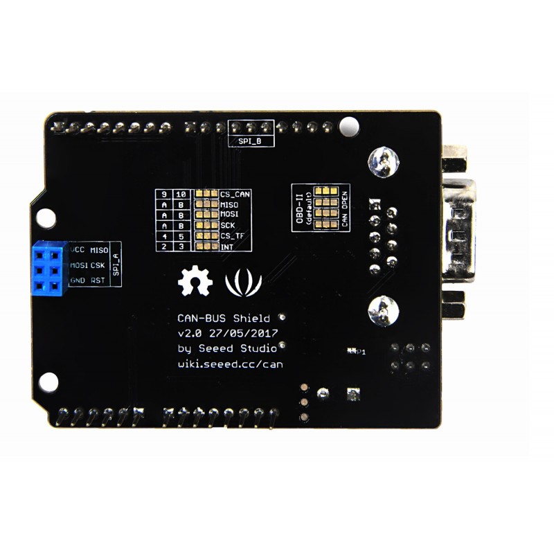 CAN-BUS Shield V2 - CAN module with MCP2551 and MCP2515 - Kamami on ...