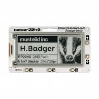 Badger 2040 - module with ePaper display and RP2040 microcontroller