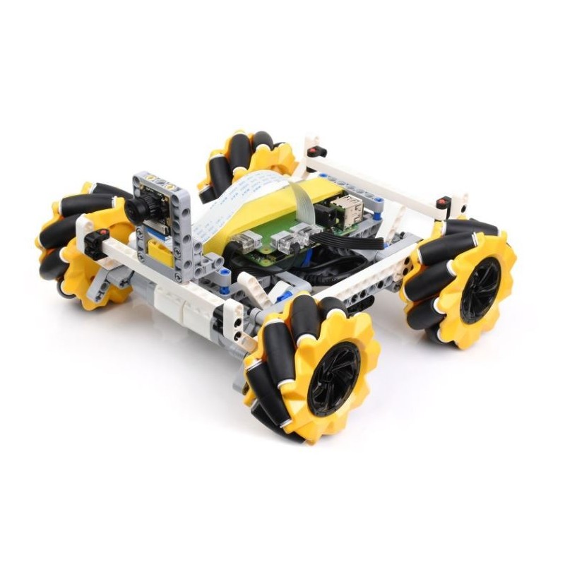 BuildMecar-Kit-A - zestaw do budowy robota Mecanum dla Raspberry Pi