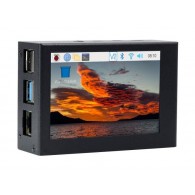 PI4-CASE-LCD-3.5 - aluminum case for Raspberry Pi 4B