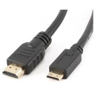 Przewód HDMI (M) - mini HDMI (M) v1.4 4k czarny 1,8m
