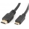 Cable HDMI (M) - mini HDMI (M) v1.4 4k black 1.8m