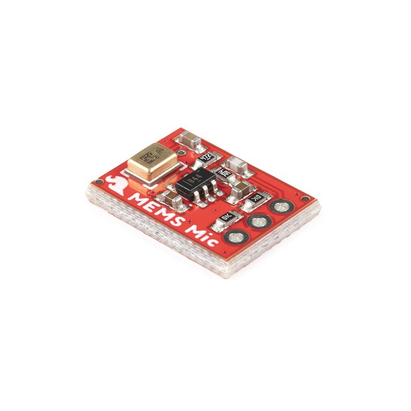 Analog MEMS Microphone Breakout - module with an analog microphone SPH8878LR5H-1