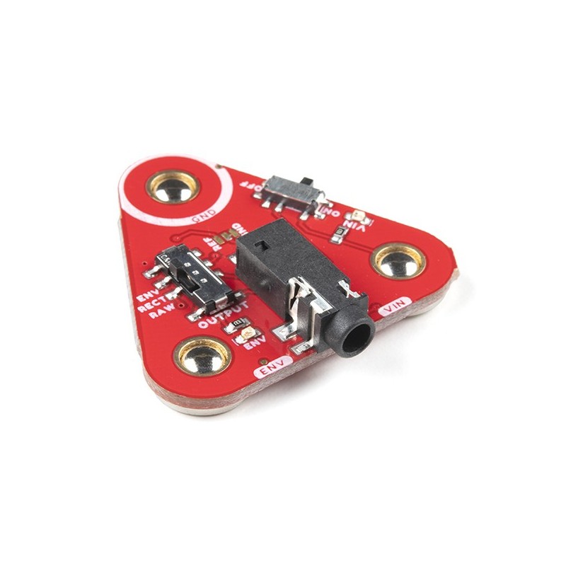 MyoWare 2.0 Link Shield - module with 3.5mm TRS connector for muscle tension sensor