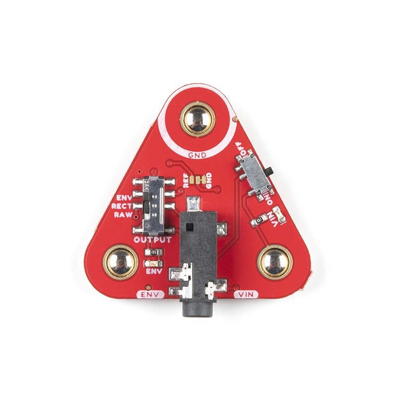 MyoWare 2.0 Link Shield - модуль з роз'ємом TRS 3,5 мм для датчика напруги м'язів