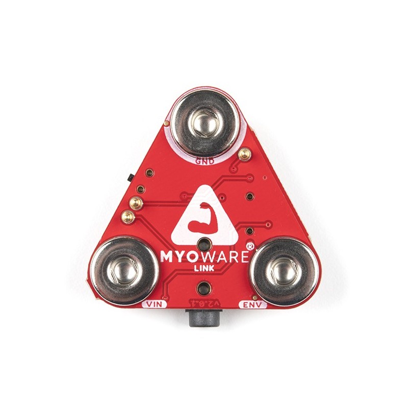 MyoWare 2.0 Link Shield - модуль з роз'ємом TRS 3,5 мм для датчика напруги м'язів