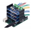 Motoron M3S256 Triple Motor Controller Shield - 3-channel DC motor driver for Arduino (soldered connectors)