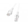 PATCHCORD CAT.6 UTP 20M WHITE FLUKE PASSED LANBERG