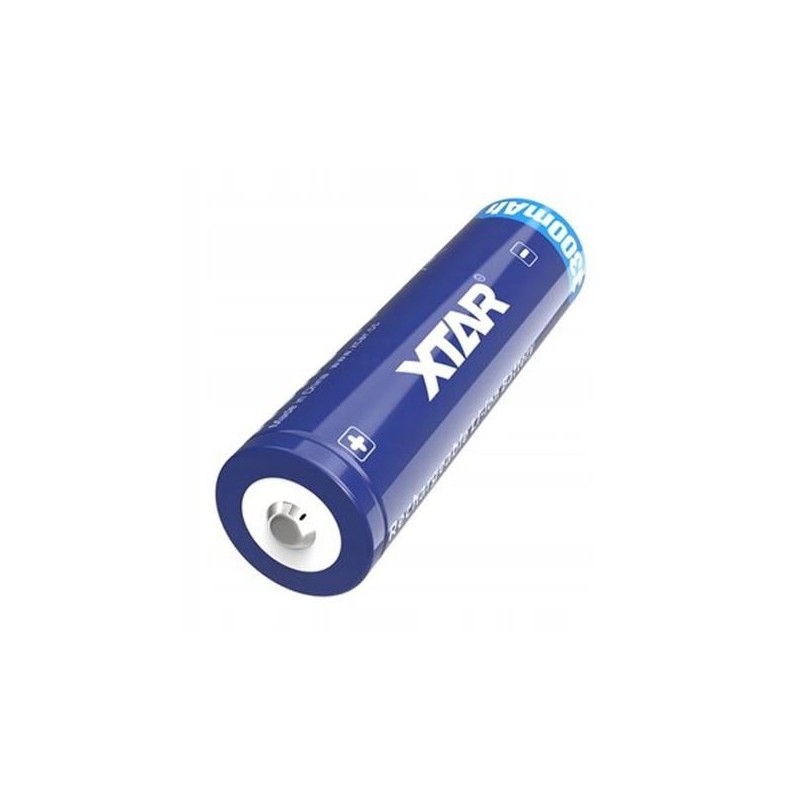Li-Ion Xtar 18650 3.6V 3300mAh battery with protection