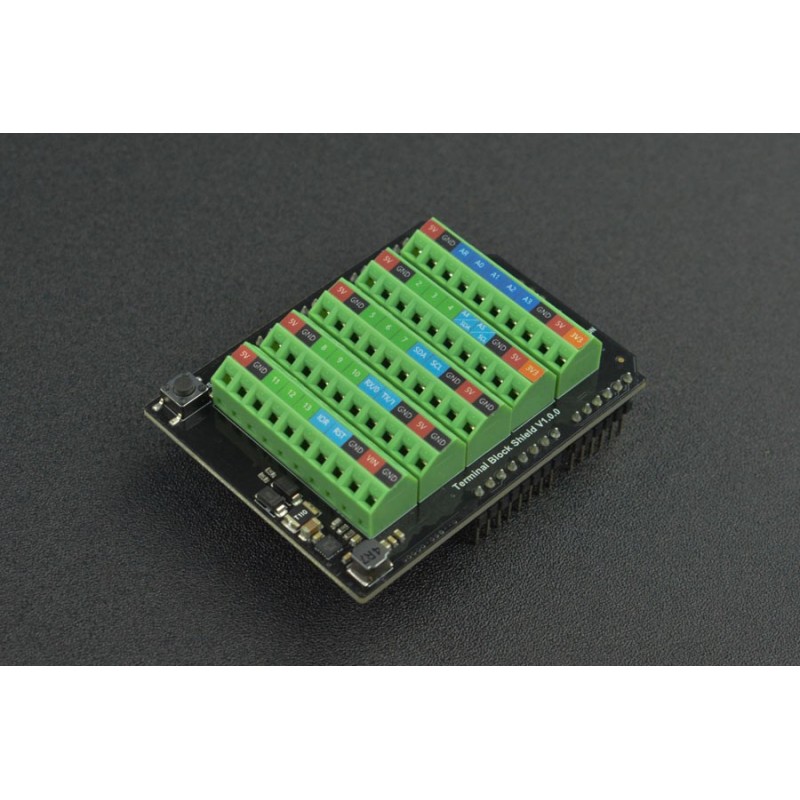 Terminal Block Shield - moduł ze złączami śrubowymi dla Arduino