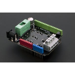 RGB LED Strip Driver Shield v1.0 - moduł sterownika taśm LED RGB dla Arduino