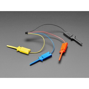 STEMMA QT JST-SH 4-pin Cable - cable with spring probes