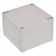 Z111JH TM ABS - Hermetic enclosure Z111 lightgray with gasket with brass bushing ABS