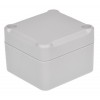 Z116JH TM ABS - Hermetic enclosure Z116 lightgray with gasket & brass bushing ABS