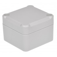 Z116SJ-IP67 TM ABS - Enclosure hermetically sealed Z116 lightgray ABS with brass bushing