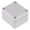 Z117SJ-IP67 TM ABS - Enclosure hermetically sealed Z117 lightgray ABS with brass bushing