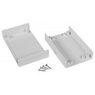 Z122Wb ABS - Plastic enclosure Z122 white ventilated ABS