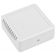 Z123Wb ABS - Plastic enclosure Z123 ventilated white ABS