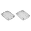 Z124SJ-IP67 TM ABS - Enclosure hermetically sealed Z124 lightgray ABS with brass bushing