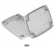 Z124Sb-IP67 TM ABS - Enclosure hermetically sealed Z124 white ABS with brass bushing