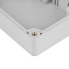Z128JH TM ABS - Hermetic enclosure Z128 lightgray with gasket and brass bushing ABS