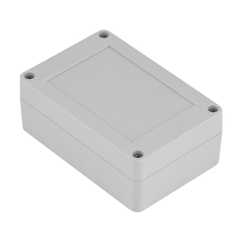 Z128JH TM PC - Hermetic enclosure Z128 lightgray with gasket and brass bushing PC
