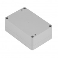 Z128JH TM PC - Hermetic enclosure Z128 lightgray with gasket and brass bushing PC