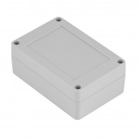 Z128UJ TM ABS - Plastic enclosure Z128 lightgray with lug with brass bushing ABS
