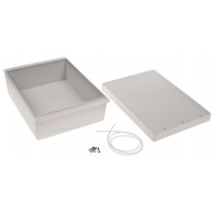 Z46AJH ABS - Hermetic enclosure Z46A lightgray with gasket ABS