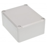 Z54JH TM ABS - Hermetic enclosure Z54 lightgray with gasket & brass bushing ABS