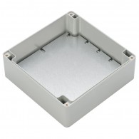 Z54JpH ABS - Hermetic enclosure Z54 lightgray, transparent lid with gasket ABS