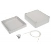 Z59JH ABS - Hermetic enclosure Z59 lightgray with gasket ABS