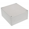 Z59JH TM ABS - Hermetic enclosure Z59 lightgray with gasket & brass bushing ABS