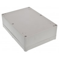 Z74SJ-IP67 TM ABS - Enclosure hermetically sealed Z74 lightgray with brass bushing ABS
