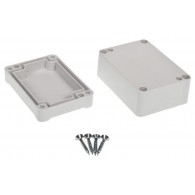 Z96JH ABS - Hermetic enclosure Z96 lightgray with gasket ABS