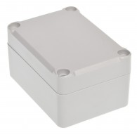 Z96JH TM ABS - Hermetic enclosure Z96 lightgray with gasket & brass bushing ABS